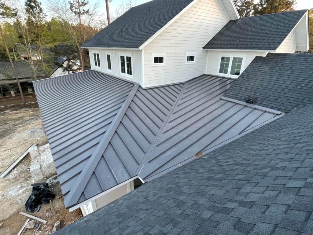 Metal roof