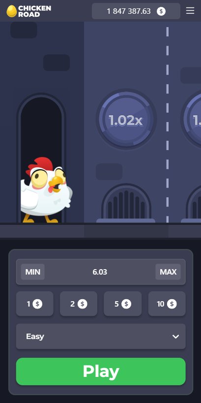 Discover chicken road spel